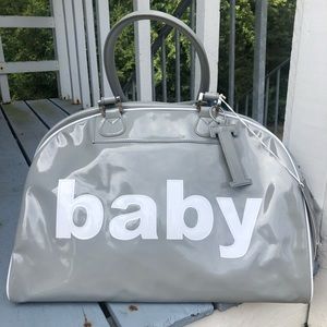 Trumpette Gray Baby Schlepp Bag